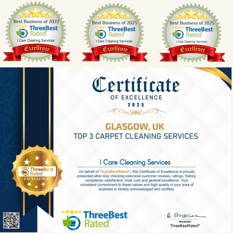 Cleaning Certificate